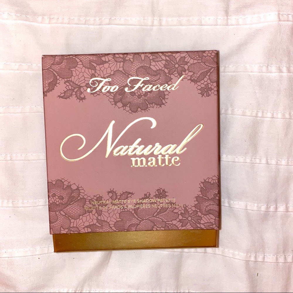 Authentic Too Faced Natural Matte Palette